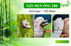 Nặn Mụn Ống Tre Cho Làn Da sạch Mụn Hết Thâm